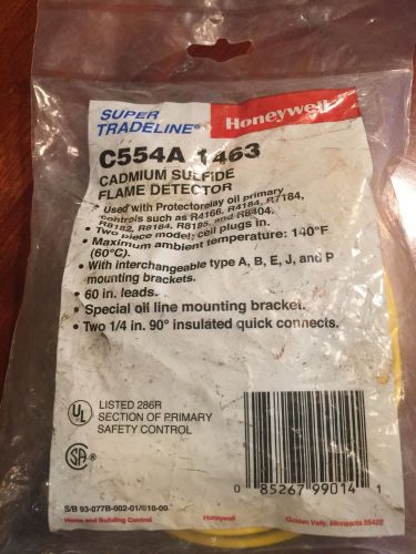 Honeywell C554A-1463 cadium sulfide flame detector
