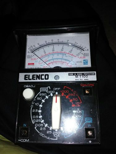 Elenco m_1100 multimeter with hfe range