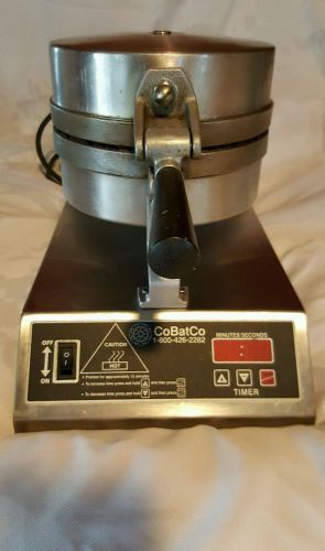 CoBatCo MD10SSE-L WAFFLE CONE MAKER,  WORKS GREAT!!!