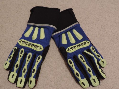 R2 Rigger Impact Glove, NEW, Size Small, Safety, Blue, West Chester 86712B