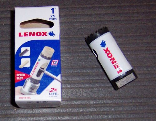 Lenox tools 3001616l 1&#034; bi-metal speed slot hole saw for sale