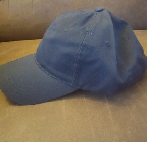 Plain Garment Washed Low Profile Cotton Twill Baseball Cap navy Adjustable Hat