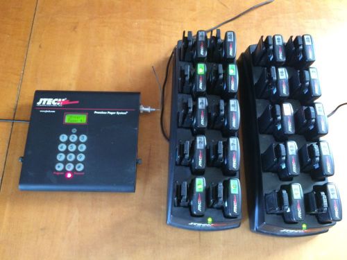 JTech Premises Pager System w/20 Pagers- Removed From Day Spa