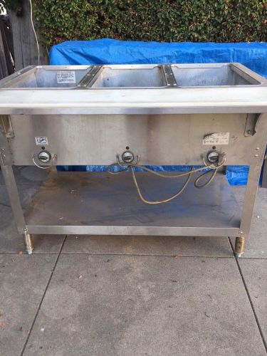 commercial steam table