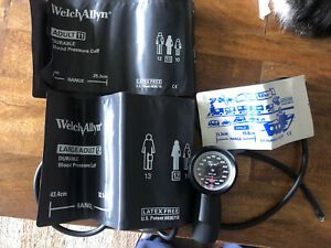 Welch Allyn Blood Pressure Kit Hand Trigger Aneroid, Multi-Cuff
