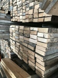2 By Reclaimed Oak Barn Wood Boards, Solid Oak Lumber Planks Panels Unfinished