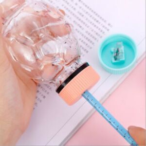 2pcs Creative Pencil Sharpener Capsule Cap Manual Sharpener Student StationeryBW