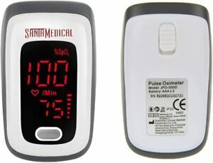 Fingertip Pulse Oximeter, Blood Oxygen Saturation Monitor (SpO2) with Pulse Rate