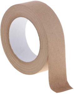 CUTICATE Reinforced Water-Activated Tape, 1.45 Inch 164Ft Recyclable Tasteless