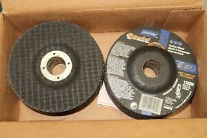 20 pcs NORTON Gemini 4-1/2&#034; x 3/32&#034; x 7/8&#034; Grinding Discs Stainless 23103 USA