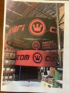Circular Hanging sign for Trade show