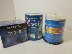 Sealed DVD-R Disk Lot