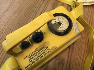 Vintage Victoreen Geiger Counter With original Instruction Manual