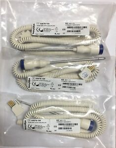 3 NEW 9 Ft. Welch Allyn 02678–100 Probe Assy Kit, Lathg Conn, Oral Thermometers