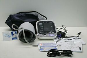 Omron Blood Pressure Monitor Model BP760N w/ USB Charger + Power Cord + Case