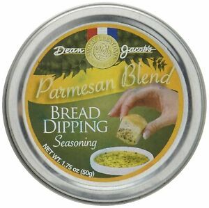 Dean Jacob&#039;s Parmesan Blend Bread Dipping Seasoning ~ 1.75 oz. Tin