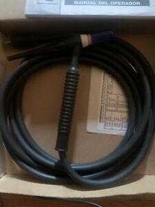 Miller DB17v12R (now known as wp-17) Tig Torch With Pass Thru Air Cooled Dinse