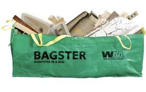 Bagster 3CUYD Dumpster in a Bag - Holds Up To 3300 Pounds - Waste Management
