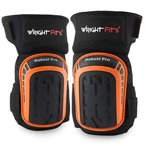 WrightFits Knee Pads for Work Heavy Duty Gel Cushion Pads Perfect for Flooring -