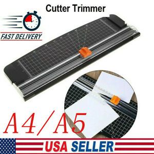 Heavy Duty Paper Cutter A4 Paper Trimmer Photo Guillotine Craft Machine Rotary