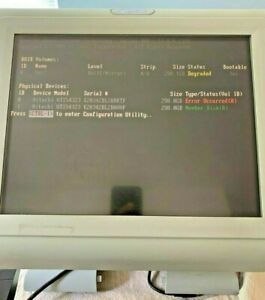 Par EverServ 7700 POS Terminal Intel i5 2.7GHz 4GB Card Reader &amp; Rear Display