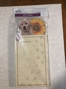 Martin Designs Pet Pads Note Pad  PUPPY From the paws of...