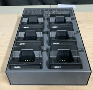 M/A-COM Harris 6 Bay Multi Charger Universal Rapid Desk Charger BML 161 79/20