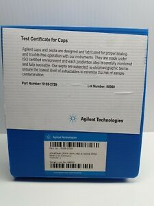 85  Agilent Technologies 5188-2759 Hdsp Cap 18mm Magnetic PTFE/Sil Vials AK16 LW