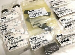 York 075 / 025 / 023 / 021 HVAC Misc Hardware Repair Parts (Lot of ~15 Bags)