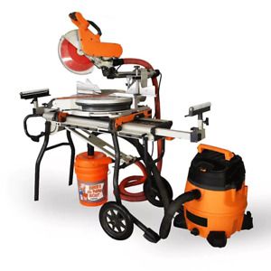 Collector Kit Cyclonic Sawdust Separator Wet Dry Vacuum Attachment Dust Debris