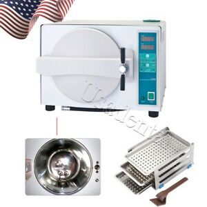 18L Dental Autoclave Steam Sterilizer Medical Sterilizition + Drying Function US