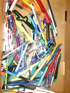 Large Lot 90+ pcs Pens Pencils different colors styles sizes stencil highlighter