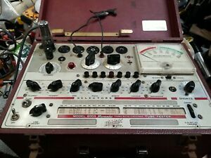 HICKOK 600A DYNAMIC MUTUAL CONDUCTANCE TUBE TESTER