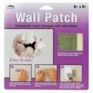 Homax Group 5506 Heavy Duty Self Adhesive Wall Repair Patch, 6-Inch x 6-Inch
