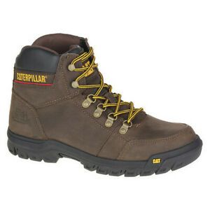 CAT P74087 Outline Soft Toe Boot, 7.5, W, PR, Color: Seal Brown