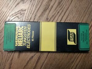 ESAB .040&#034; x 7&#034; Pure Tungsten EWP 10 Pack