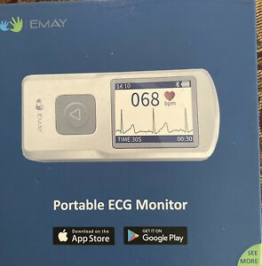 Emay Portable ECG Monitor Model-20 Work With Android or iPhone
