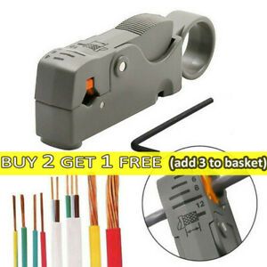 Useful Hand Tool Stripping Cable Pliers Wire Network Stripper Wire Cable Cutter