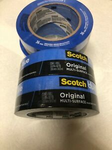 3M Scotch Blue 1.41 in.W x 60 yd.L Blue Medium Strength Painter&#039;s Tape 6 rolls V