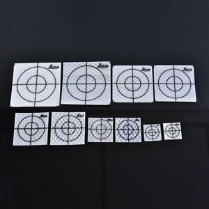 10pcs Leica Reflector Diamond Grade Reflective Tape Target Total Stat fi