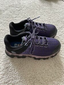 Timberland Pro womens tennis shoe style steel toe work shoes size 8 purple