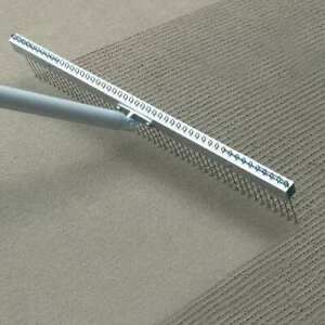 KRAFT TOOL CC199-5/8 Flat Wire Texture Broom,60&#034;,5/8&#034;Spacing