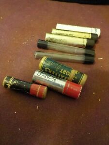 MXED LOT OF LEAD REFILLS CONTAINERS ONLY NO LEAD