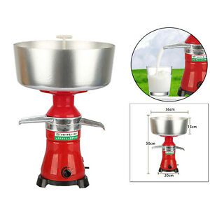 80L/h Fresh Milk Cream Centrifugal Separator Butter Separator USA Plug