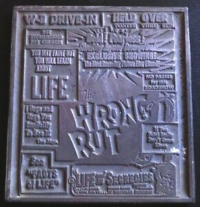 Vintage Movie The Wrong Rut and Life and its Secrecies
