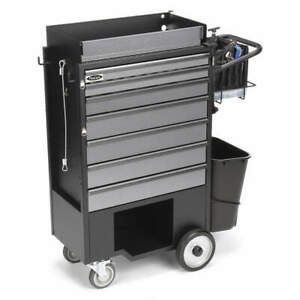 FLEXCART FC-200WBT Black,Light Duty,Tool Utility Cart
