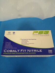 PSG CF3-50005-SM Cobalt Fit Nitrile Exam Gloves, Small - Box of 300