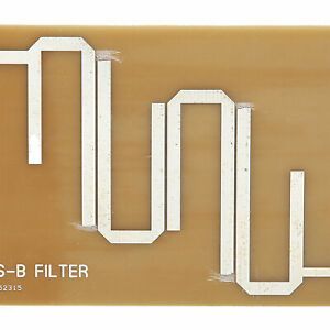 ADSB Bandpass Filter Module Microstrip Board SMA Female 11.2GHz Accessory ZOK