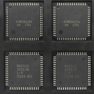 22312 Lot of 450 pcs Microchip ATMEGA128A-AU QFP-64 8-bit Microcontroller