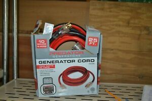 PREDATOR 25 Ft. X 10 Gauge Generator Duty Twist Lock Extension Cord